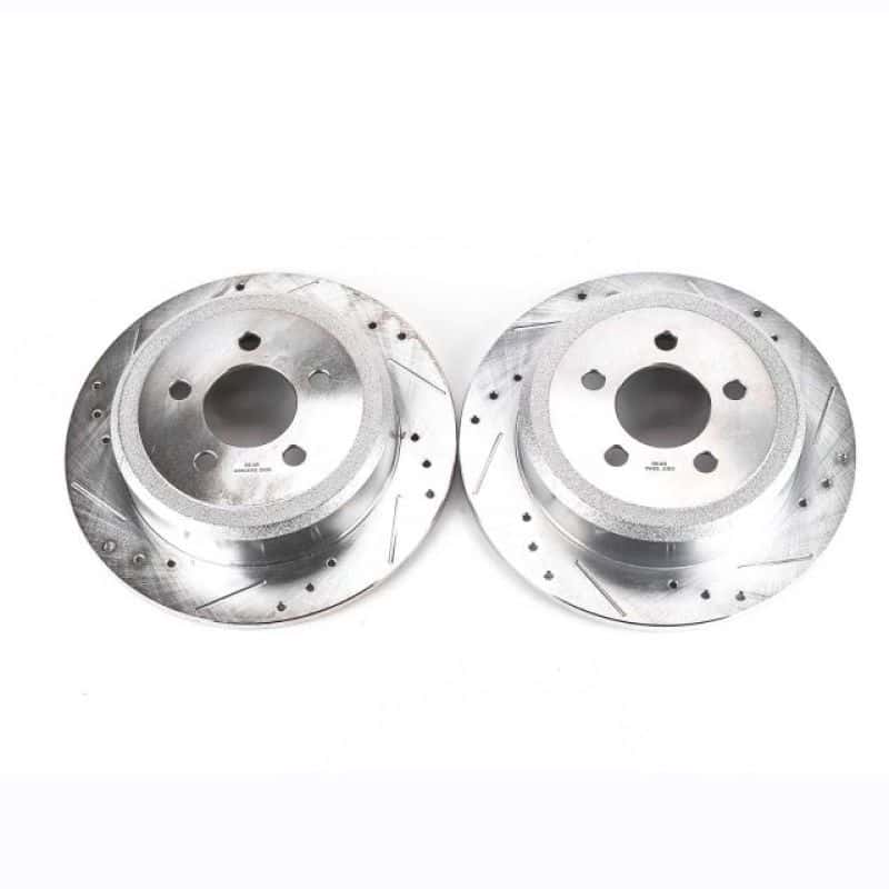 PowerStop — Power Stop 07-11 Dodge Nitro Rear Evolution Drilled & Slotted Rotors - Pair
PowerStop XPR - view 1