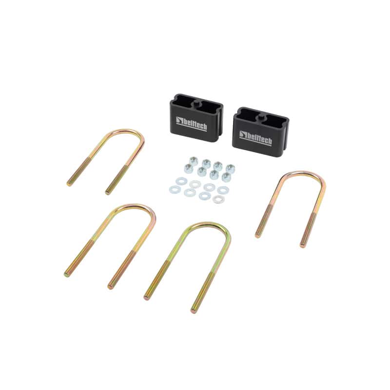 Belltech — Belltech LOWERING BLOCK KIT 3inch WITH 2 DEGREE ANGLE
LOWERING BLOCK KIT - view 4