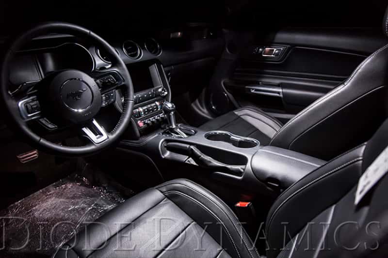 Diode Dynamics — Diode Dynamics 18-19 Mustang Stage 2 Mustang Interior LED Light Kit - Cool - White - view 2
