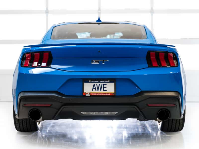 AWE Tuning — AWE 2024 Ford Mustang GT Fastback S650 RWD Touring Catback Exhaust w/ Dual Diamond Black Tips
Touring Catback - view 4