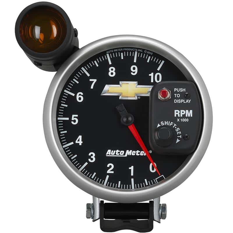 AutoMeter — Autometer Performance Parts 5in 0-10000 RPM Tachometer COPO Camaro Gauge w/ Shift Light
GA 5" 10kRPM SL COPO - view 2