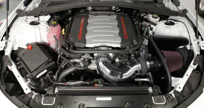 K&N Engineering — K&N 2016 Chevy Camaro SS 6.2L V8 F/I Typhoon Intake System
Performance Air Inta
Air Intake System - view 9