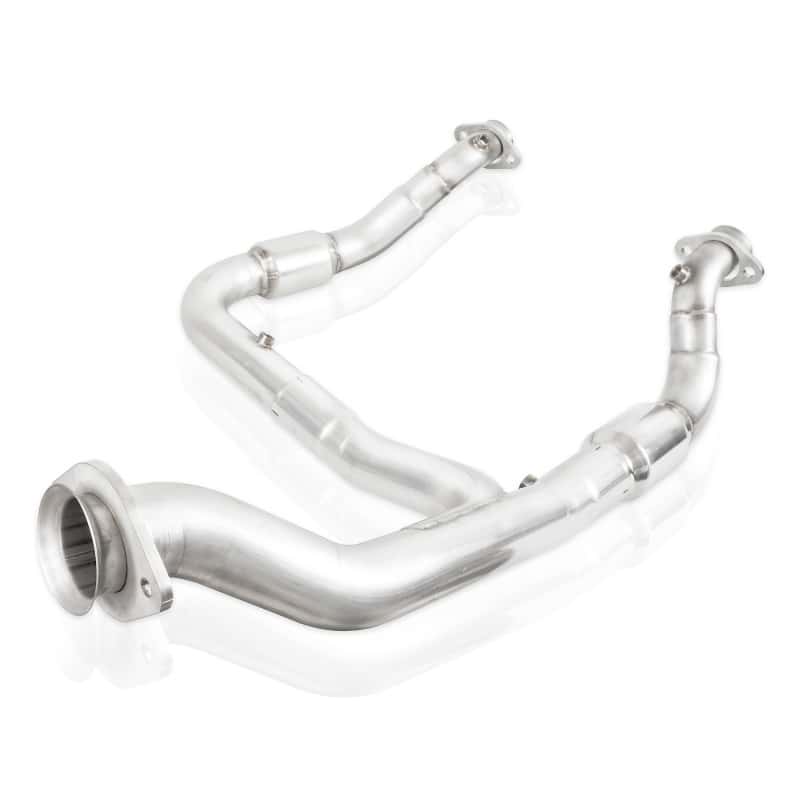 Stainless Works — Stainless Works 2015-16 F150 2.7L Downpipe 3in High-Flow Cats Y-Pipe Factory Connection
Exhaust System - view 5