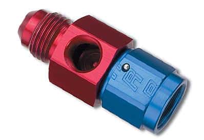 Russell — Russell Performance -6 AN MALE X 1/8in NPT MALE (Red)
Adapter Fitting - view 4