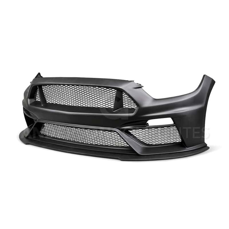 Anderson Composites — Anderson Composites 15-17 Ford Mustang Type-TT Front Bumper Fiberglass - view 1