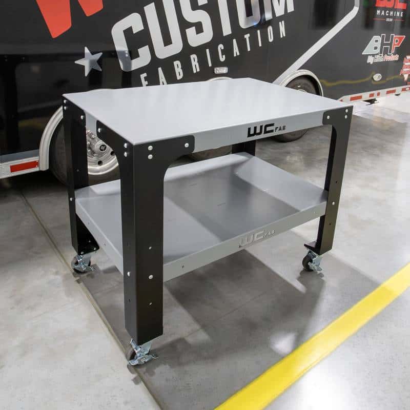 Wehrli — Wehrli Modular Steel Work Bench Top/Shelf Kit, 32in. x 48in. x .120in. Thick, BOTH Grey
Wrk Bnch Shelf Kt - view 1