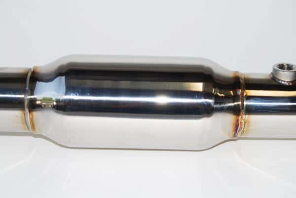 Invidia — Invidia 09+ EVO 10 One piece Downpipe and High Flow Cat Pipe - view 2