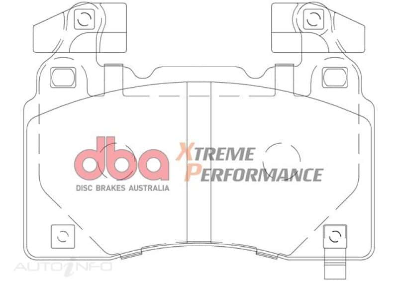 DBA — DBA 13-17 Holden Commodore VE/VF SSV Brembo XP Performance Front Brake Pads
Brake Pad - view 2