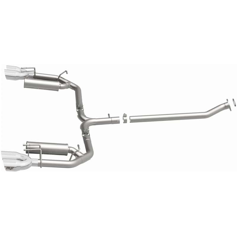 Magnaflow — MagnaFlow 18-19 Toyota Camry XSE 2.5L (FWD) Street Series Cat-Back Exhaust w/4in Polished Quad Tips
Cat-Back - view 5