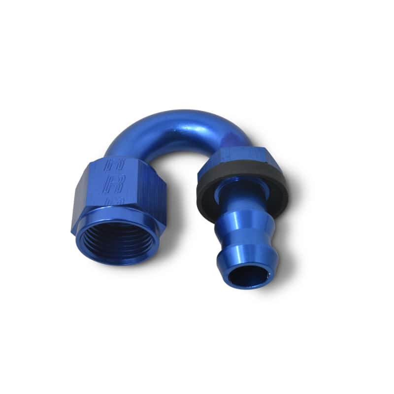 Russell — Russell Performance -6 AN Twist-Lok 180 Degree Hose End (9/16in Radius)
Hose Fitting - view 4