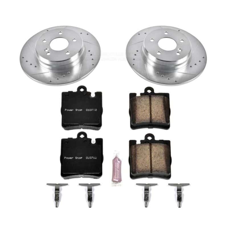 PowerStop — Power Stop 00-03 Mercedes-Benz CLK430 Rear Z23 Evolution Sport Brake Kit - view 1