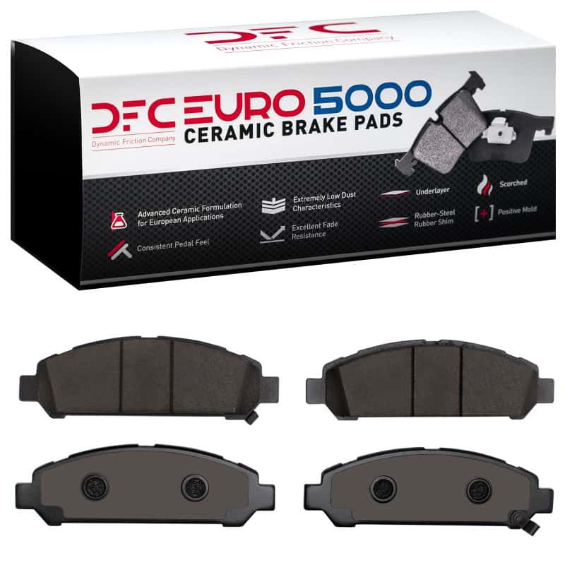 DFC — DFC 09-15 Toyota Venza Front Euro 5000 Ceramic Brake Pads
DFC Brake Pad Set - view 1