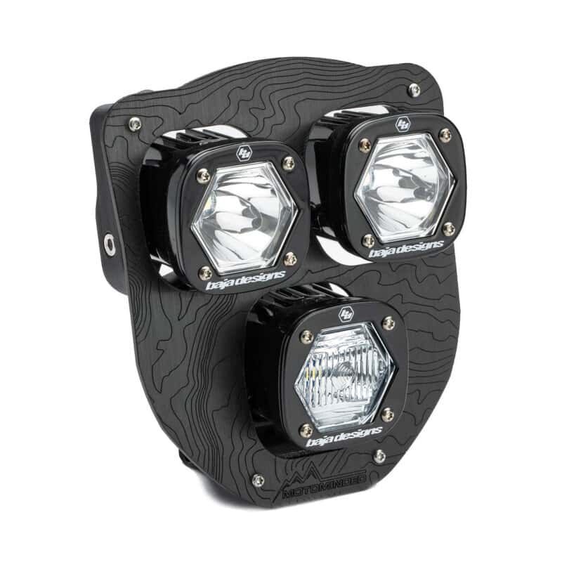 Baja Designs — Baja Designs 24-25 Husqvarna FE/TE Dual S1 Gemini (D/C) LED Headlight Kit - Clear - view 2
