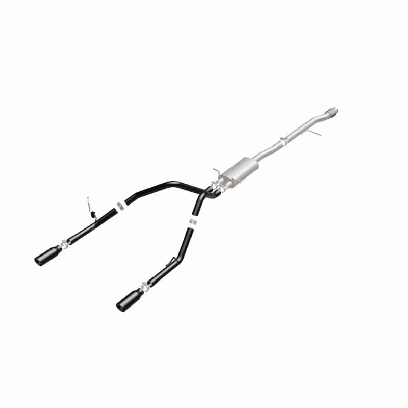 Magnaflow — MagnaFlow SYS Cat-Back 4in Black Dual Split Rear Tips 14-15 Chevy Silverado/GMC Sierra 4.3L-5.3L
Cat-Back - view 23