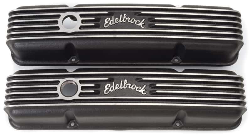 Edelbrock — Edelbrock Valve Cover Classic Series Chevrolet 1959-1986 262-400 CI V8 Black
ELITE - view 2