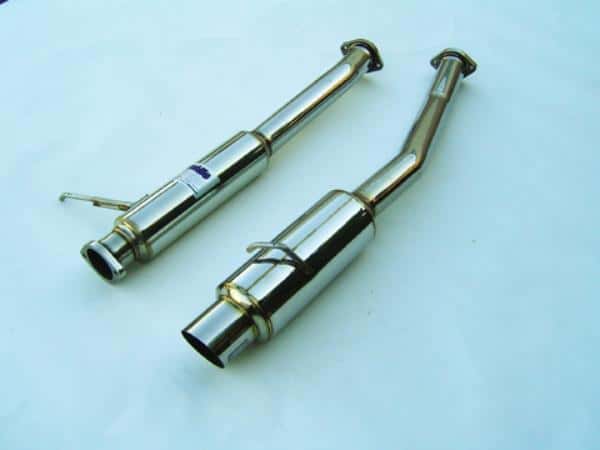 Invidia — Invidia 93-98 Supra 76mm (101mm tip) N1 Style Cat-back Exhaust - view 1