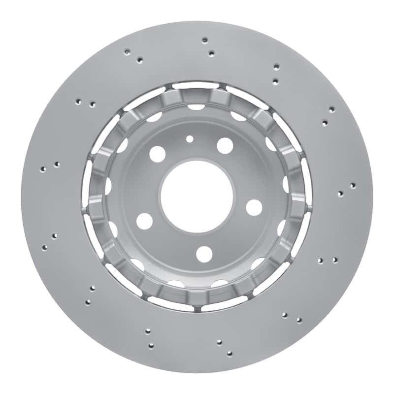 DFC — DFC 18-25 Audi RS5 Sportback Rear Drilled Hi-Carbon Alloy Geomet Coated Rotor - view 5