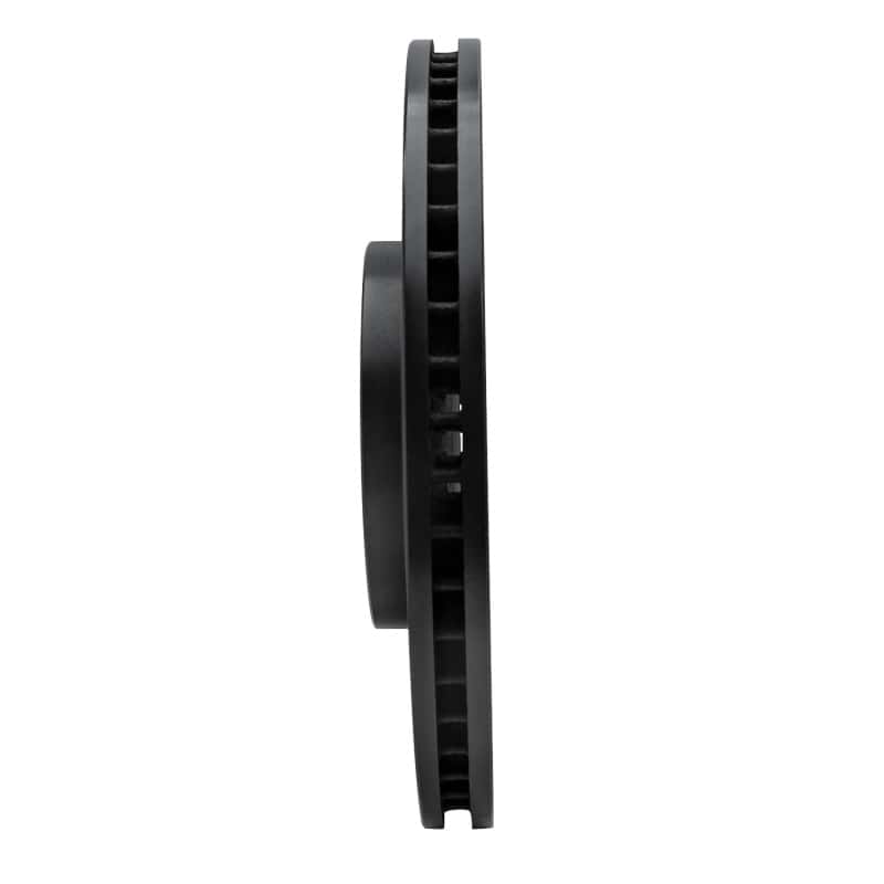 R1 Concepts — R1 2017-2025 Buick Enclave Front Right Drilled & Slotted Black Brake Rotor
R1 Brake Rotor Drill - view 3