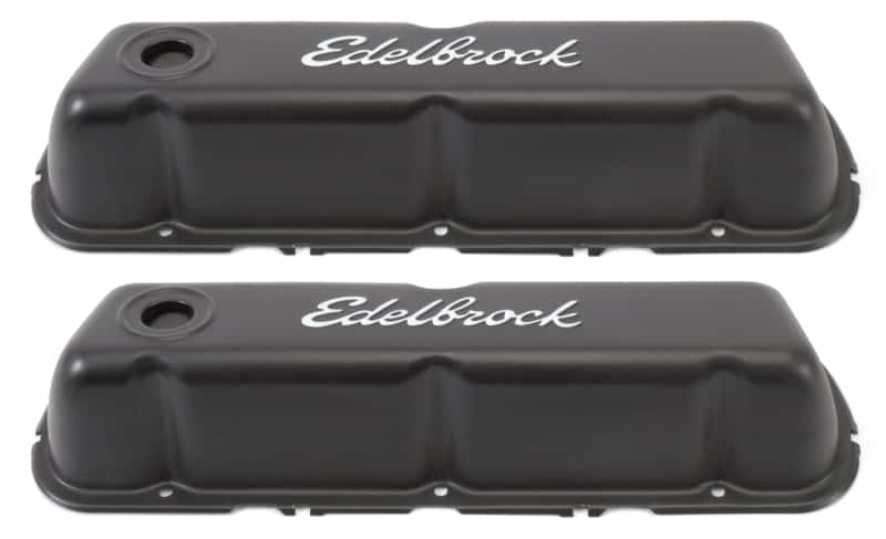 Edelbrock — Edelbrock Valve Cover Signature Series Ford 260-289-302-351W CI V8 Black
CHROME/PRO-FLO - view 1