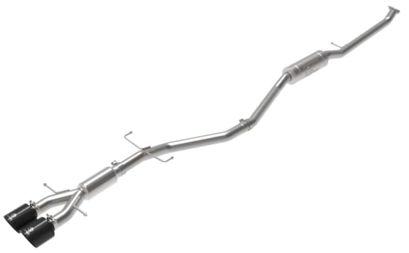 aFe — aFe Takeda 2.5in 304SS Cat-Back Exhaust System w/ Black Tips 17-20 Honda Civic Si Sedan I4 1.5L
Cat-Back Exhaust - view 2