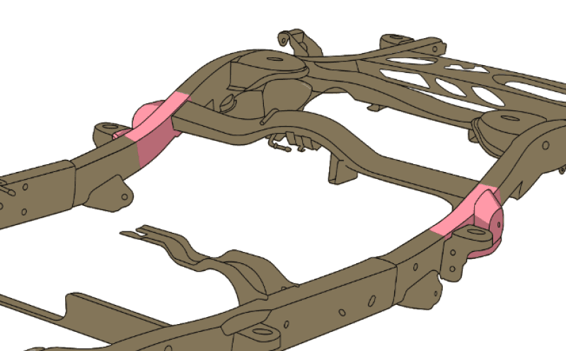 RustBuster — Rust Buster 00-20 Chevy Tahoe Upper Control Arm Repair Kit - Left - view 2