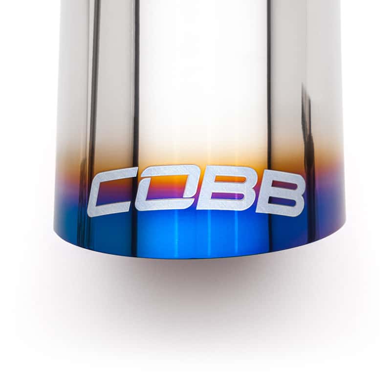 COBB — Cobb Volkswagen Mk7/7.5/8 GTI Tip Kit - Blued Titanium - view 4