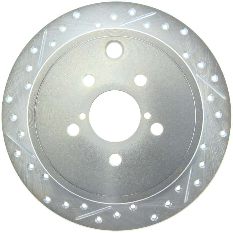 Stoptech — StopTech Select Sport 09-13 Subaru Forester Slotted and Drilled Right Rear Rotor
Drill/Slotted Rotor
Disc Brake Rotor - view 1