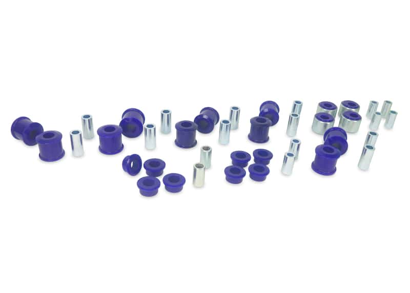 Superpro — SuperPro 1991 Toyota Land Cruiser Base Front / Rear Vehicle Bushing Kit - 2 Deg. Caster Correction
Vehicle Bushing Kit - view 2
