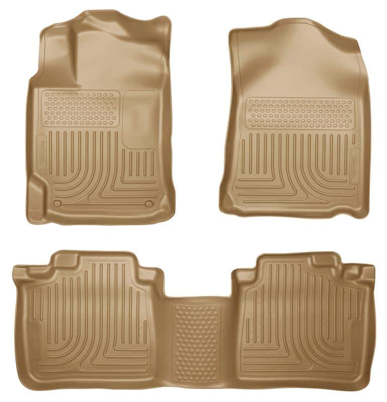 Husky Liners — Husky Liners 2012 Toyota Camry WeatherBeater Combo Tan Floor Liners
Floor Liners - view 2