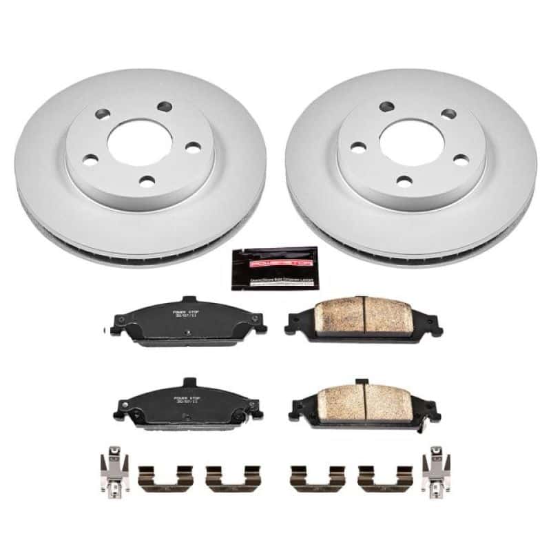 PowerStop — Power Stop 04-05 Chevrolet Classic Front Z17 Evolution Geomet Coated Brake Kit - view 1