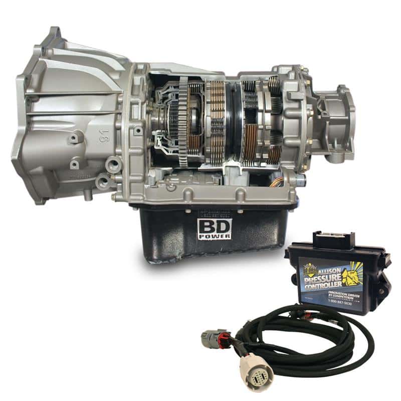 BD Diesel — BD Diesel Transmission & Converter Package w/ Pressure Controller - 2011-2016 Chevy LML Allison 4wd
Auto Trans Assembly
TRANS PKG STAGE 5 - view 4