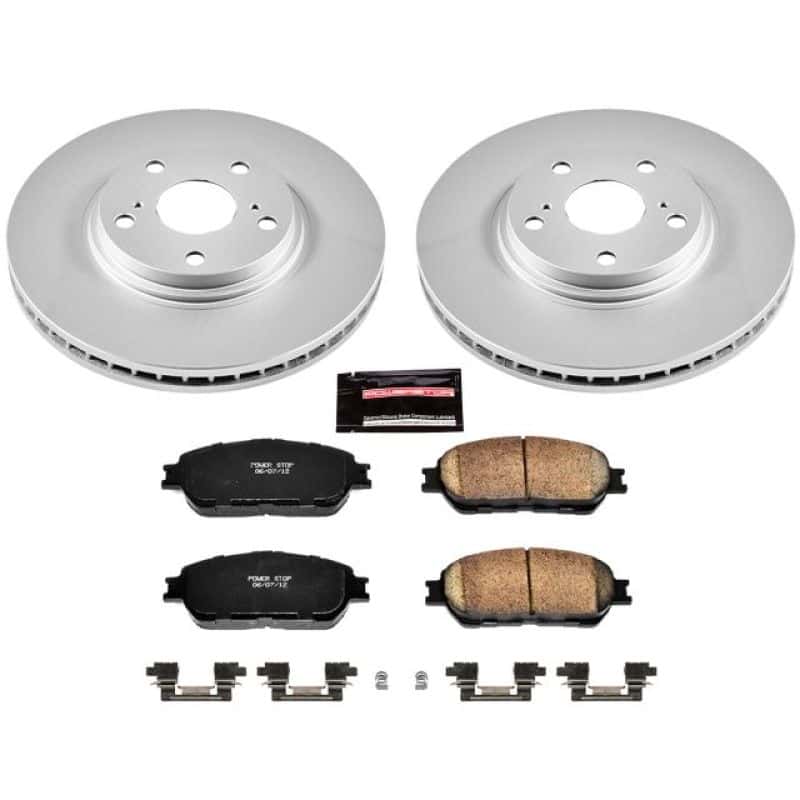 PowerStop — Power Stop 04-06 Lexus ES330 Front Z17 Evolution Geomet Coated Brake Kit - view 1