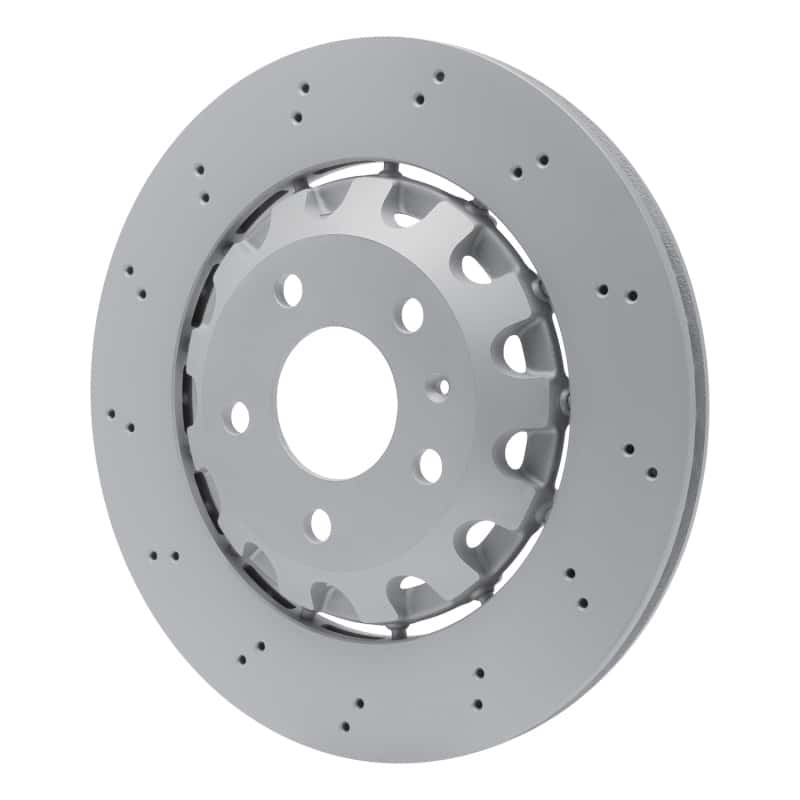 DFC — DFC 18-25 Audi RS5 Sportback Rear Drilled Hi-Carbon Alloy Geomet Coated Rotor - view 2