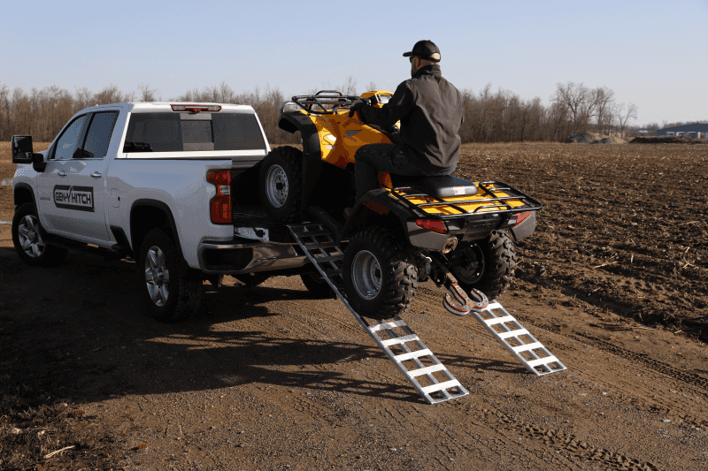 GEN-Y Hitch — Gen-Y Lightweight 6.5ft Aluminum Loading Ramps 12in x 78in 600lb Capacity Per Ramp - Pair
Aluminum Ramp - view 3