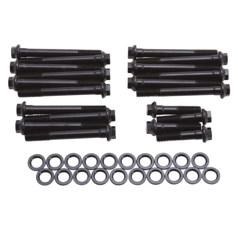 Edelbrock — Edelbrock Pontiac Head Bolt Kit
CYL HEAD COMPONENTS
{"Sellable":"Yes"} - view 2