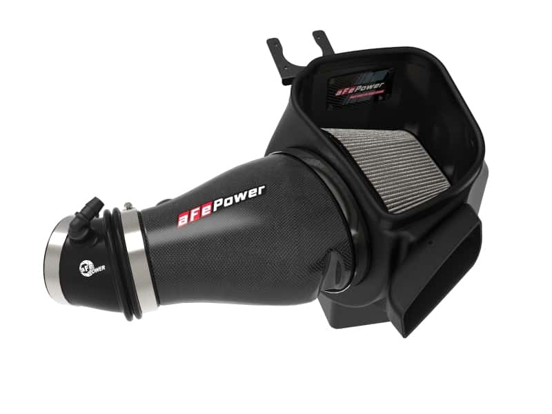 aFe — aFe Track Series Carbon Fiber Pro Dry S AIS - 19-20 Jeep Grand Cherokee Trackhawk 6.2L
Track Series Intake - view 3
