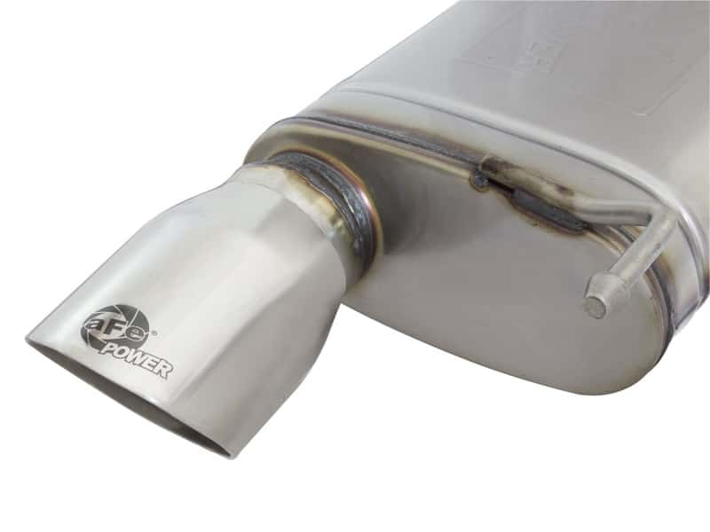 aFe — aFe MACHForce XP Exhausts Cat-Back SS-304 EXH w/ Polished Tips 15-16 Ford Mustang EcoBoost 2.3L (t)
Cat-Back Exhaust - view 5