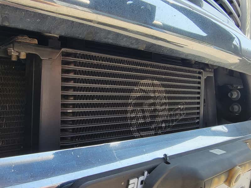aFe — aFe Bladerunner Auto. Transmission Oil Cooler Kit 10-12 Ram Diesel Trucks L6 6.7L (td)
Trans Cooler Kit - view 3