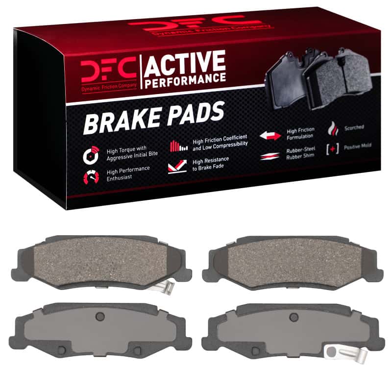 DFC — DFC 97-13 Cadillac XLR Rear Active Performance Pads - Low Metallic
DFC Brake Pad Set - view 1
