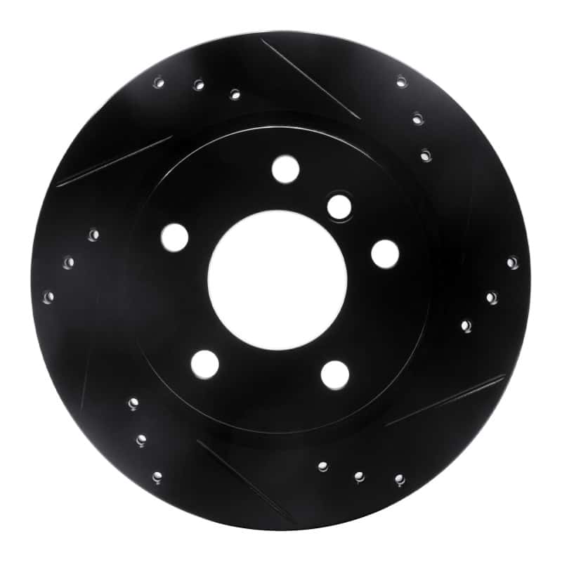 R1 Concepts — R1 03-08 BMW Z4 Rear Right Drilled & Slotted Black Brake Rotor
R1 Brake Rotor Drill - view 1