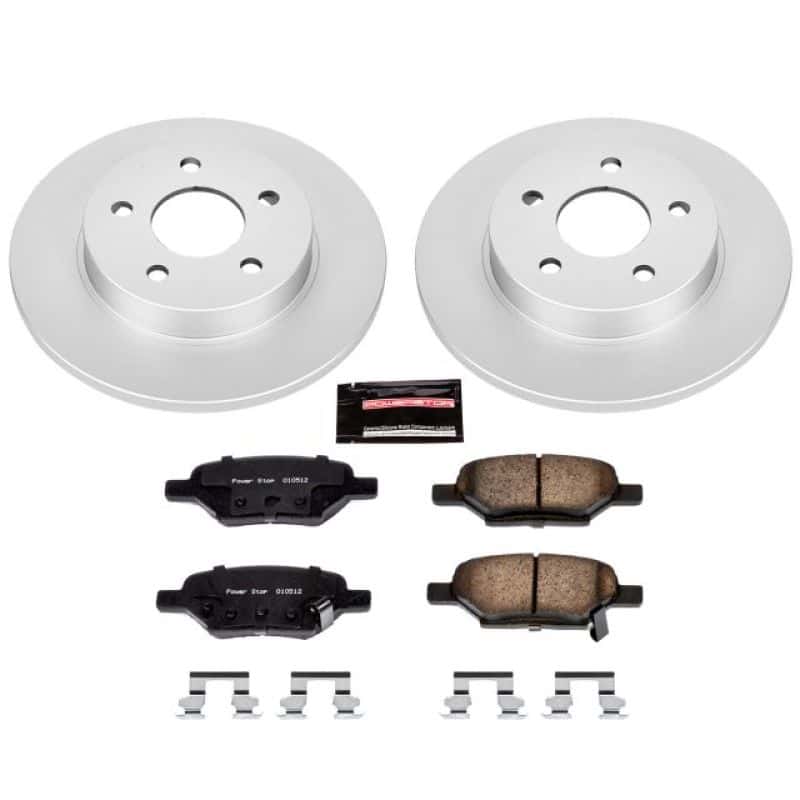 PowerStop — Power Stop 05-08 Chevrolet Cobalt Rear Z17 Evolution Geomet Coated Brake Kit - view 1