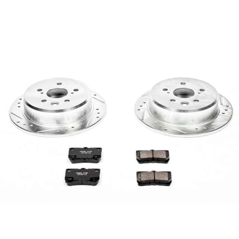 PowerStop — Power Stop 06-13 Lexus IS250 Rear Z23 Evolution Sport Brake Kit - view 1
