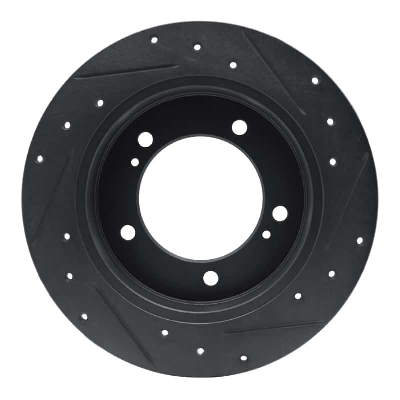 R1 Concepts — R1 83-98 Chevrolet Tracker Front Left Drilled & Slotted Black Brake Rotor
R1 Brake Rotor Drill - view 5