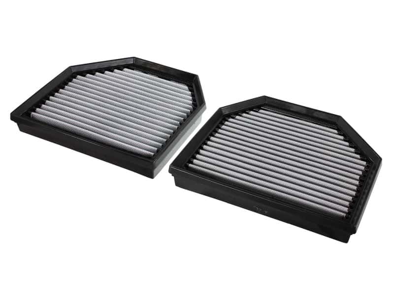 aFe — aFe MagnumFLOW OEM Replacement Air Filter PRO Dry S 2015 BMW M3/M4 (F80/F82) 3.0L S55 (tt) Qty. 2
Magnum FLOW Filter - view 1