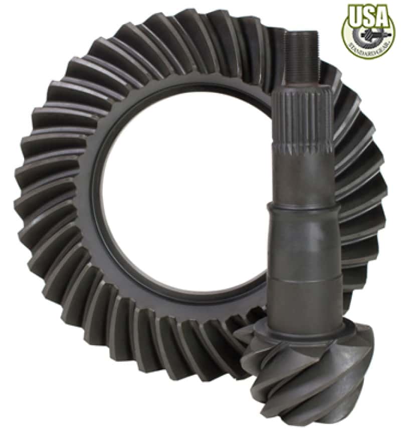 Yukon Gear & Axle — USA Standard Ring & Pinion Gear Set For Ford 8.8in Reverse Rotation in a 4.56 Ratio
Ring & Pinion Set - view 1