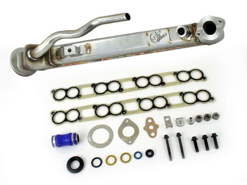 aFe — aFe EGR Cooler with Gaskets Kit 04-07 Ford Diesel Trucks V8 6.0L (td)
aFe POWER EGR Cooler - view 1