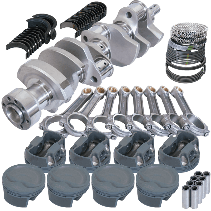 Eagle — Eagle Chevy LT1 350 1Pc 3.750in Crank 6.000in I-Beam Rods -16cc 4.060in Pistons Rotating Assembly
Pro Street Assembly - view 1