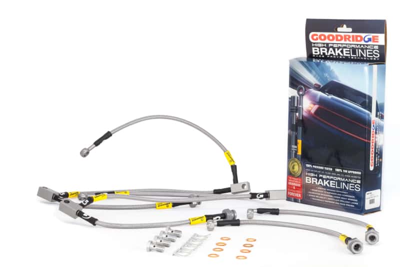Goodridge — Goodridge 03+ 350z/G35 Brake Lines (incl. Brembo kits)
Brake Hose Kit - view 1