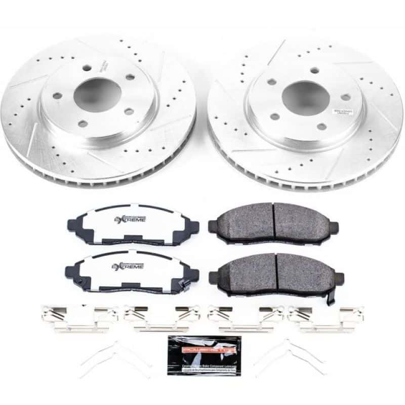 PowerStop — Power Stop 15-17 Chevrolet City Express Front Z36 Truck & Tow Brake Kit - view 1