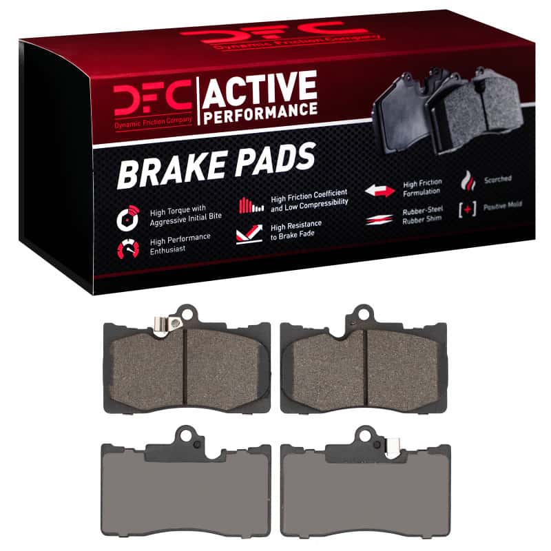 DFC — DFC 06-25 Lexus GS430 Front Active Performance Pads - Low Metallic
DFC Brake Pad Set - view 1